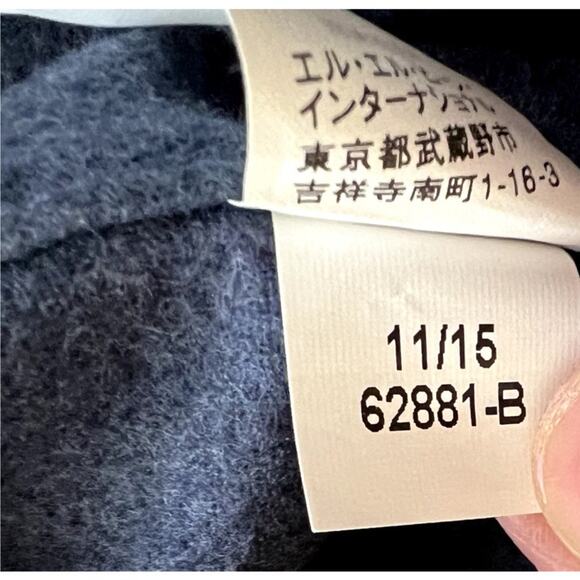 L.L.Bean Chamois Cloth Shirt Jacket Men Large Fall Winter Warm Outdoor Gorpcore - Picture 8 of 8